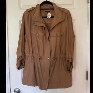 Staccato Brown Military Jacket